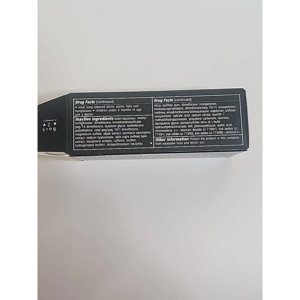 Mac Studio Fix Fluid Broad Spectrum SPF15 24HR Foundation + Oil Control NC10 1oz